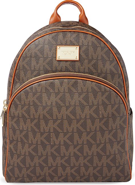 rucksack michael kors braun|michael kors brown luggage.